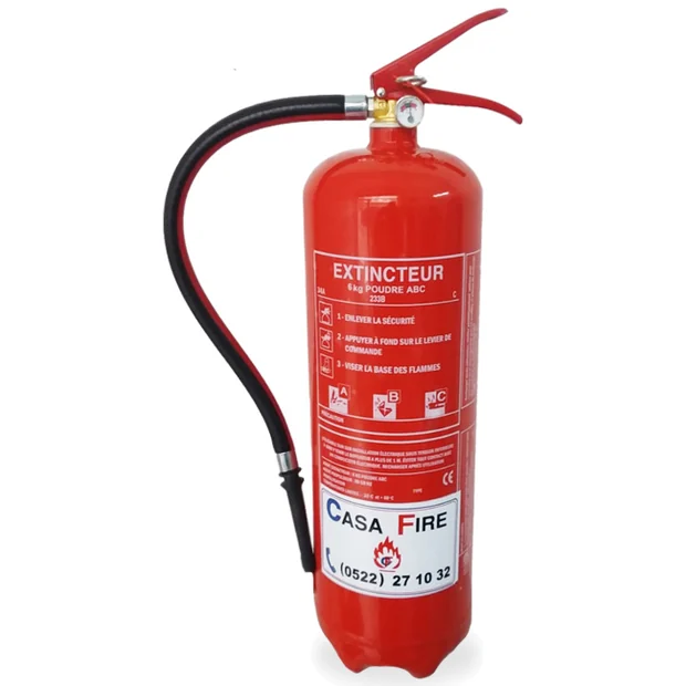 Extincteur poudre ABC 6 kg